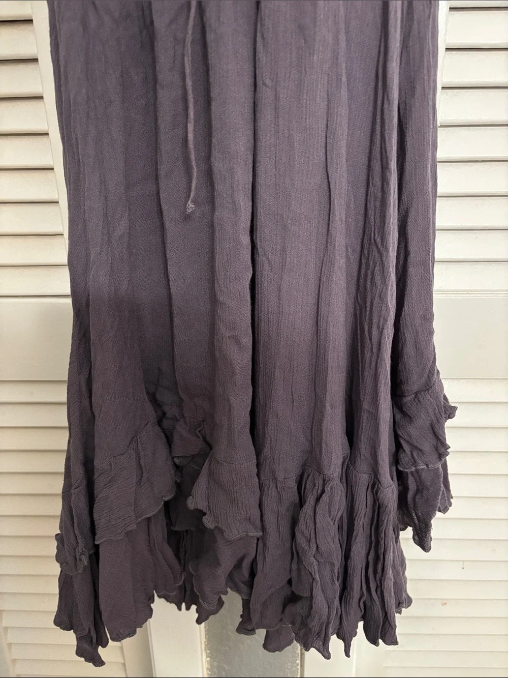 Free people Lace Bodice Spaghetti Strap Midi Dress - Charcoal BRAND NEW WITH TAG